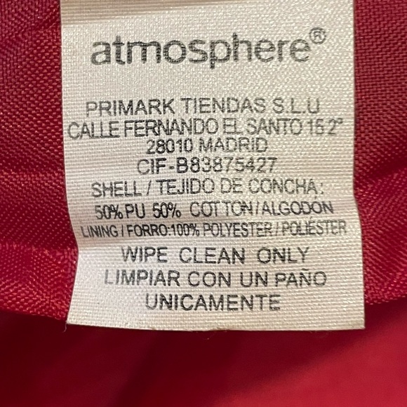 Red clutch purse 13 X 5 - Picture 5 of 5